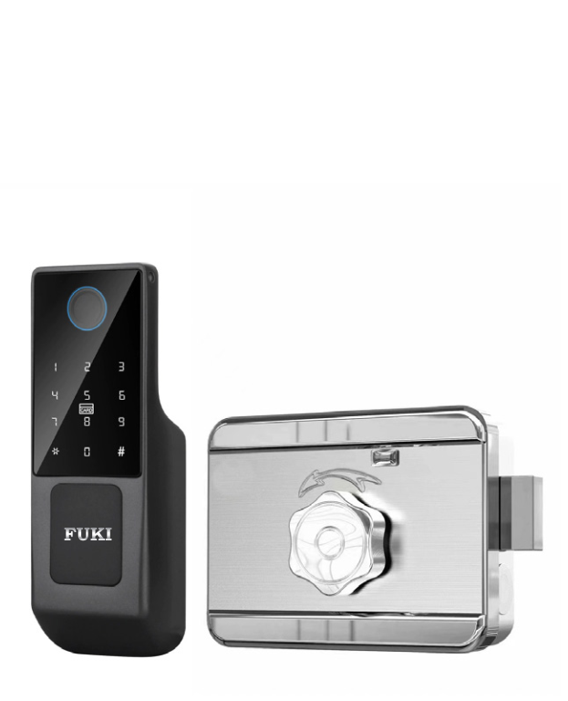 Khóa cửa cổng FUKI FS 01 Pro - Vân tay 1 mặt