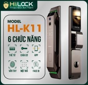 Khóa vân tay, nhận diện khuôn mặt Face ID HILOCK HL - K11